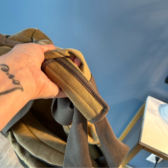 LL Bean Waxed Canvas Duffle bag - Picture 11 of 16